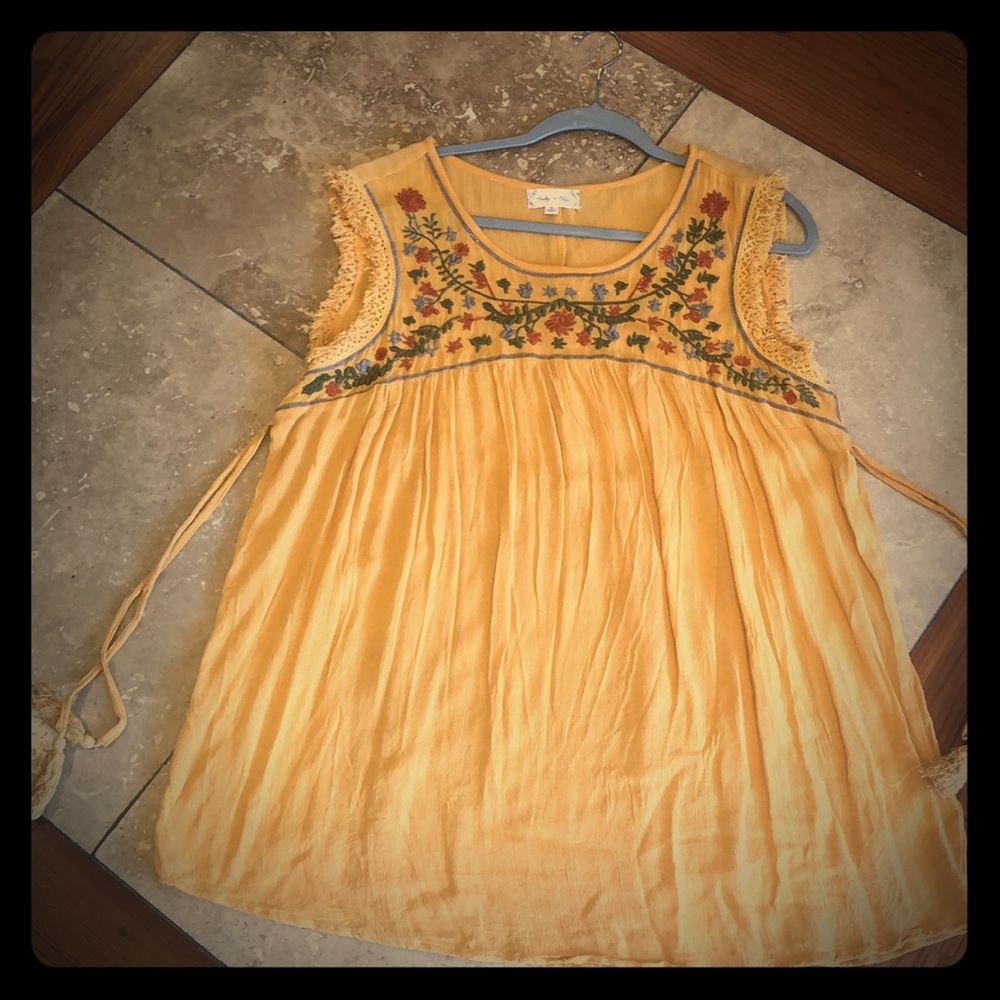 Adorable babydoll top